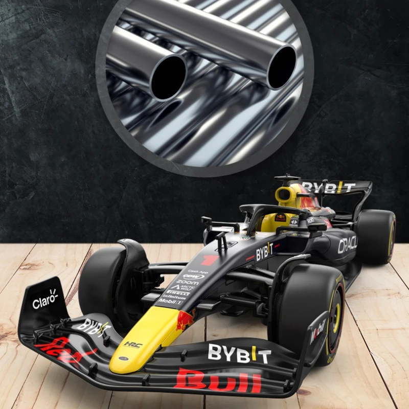 Model samochodu wyścigowego F1 EB19 w skali 1/24, symulacja samochodu Formuły Rally, zabawka odlewana ciśnieniowo, miniaturowa Voiture, prezent urodzinowy dla chłopaka