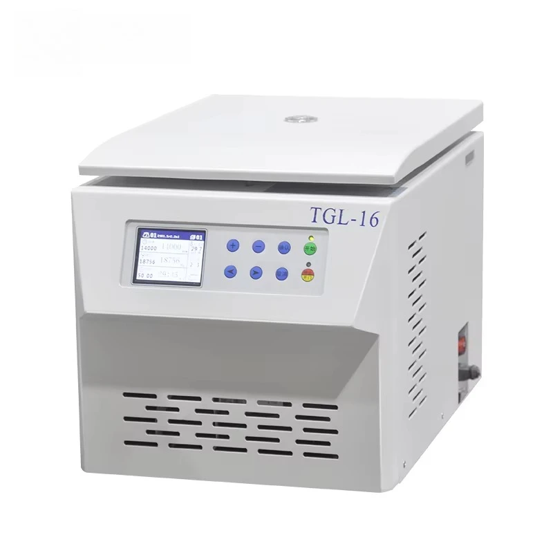 

Hot Sale Compact Refrigerated Lab Centrifuge TGL-16: 16000r/min, -20°C to +40°C, LCD Display & 21532xg Force