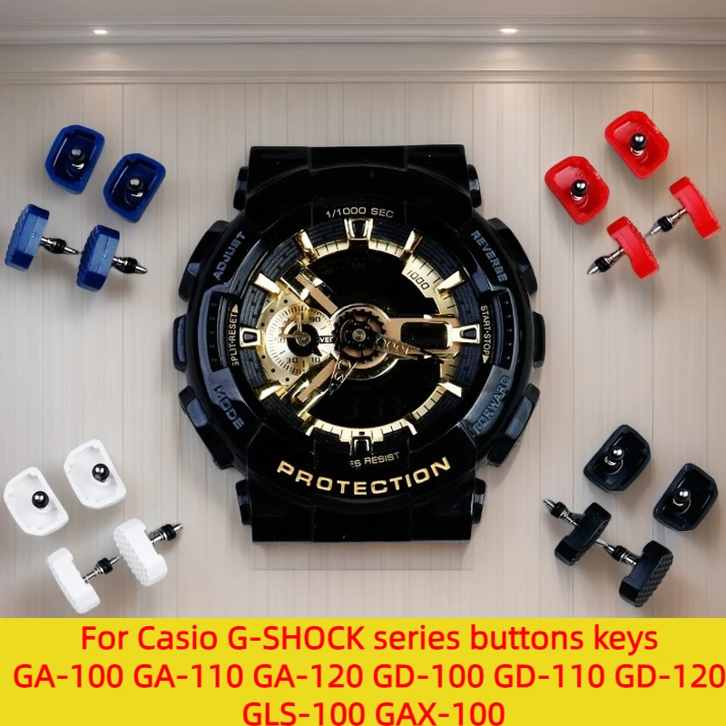 For Casio G-SHOCK dial button case Rotate Key GA-100 GA-110 GA-120 GD-100 GD-110 GD-120 GLS-100 GAX-100 men watch eaccessories