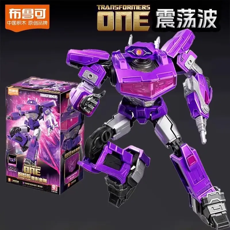 BLOKEES Original Transformers ONE SHOCKWAVE SOUNDWAVE IRONHIDE Klassische Klasse Baustein Action Figur Spielzeug Sammlung Geschenk