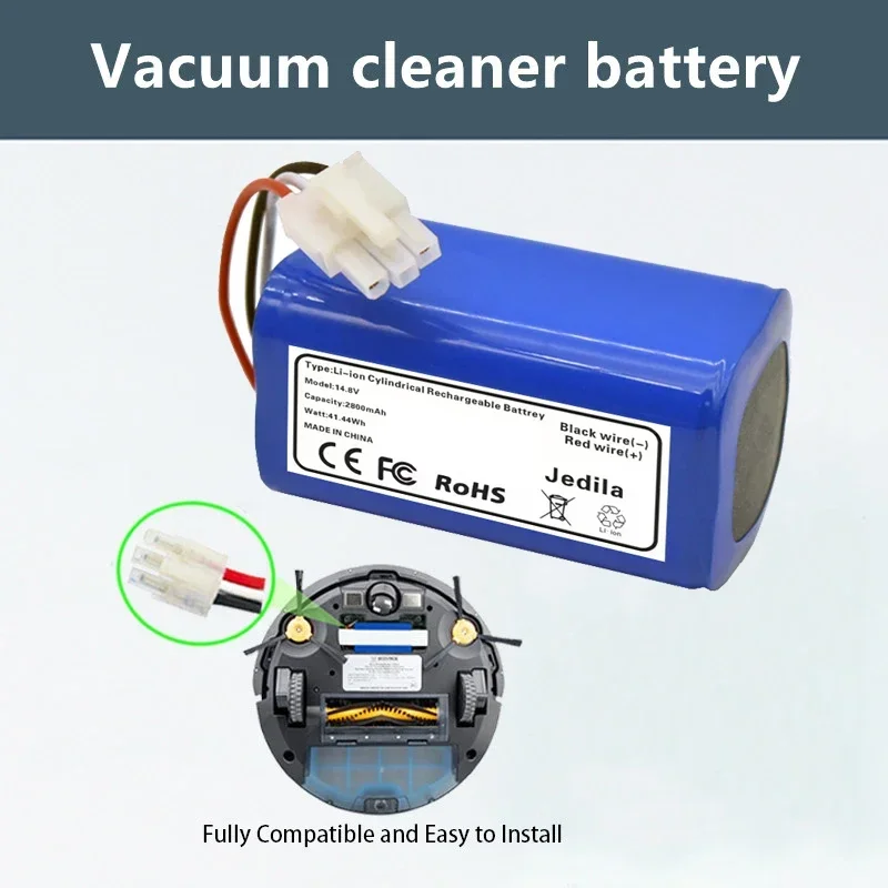 Original 14.8V 3500mAh Battery For Miele Scout RX1 RX1-SJQL0 Robot Vacuum Cleaner lithium cell Cleaning Accessories Spare Parts