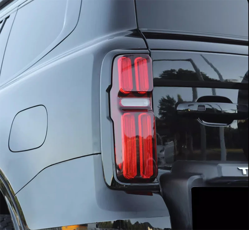 Car Tail Light Frame Suitable for GWM Tank 500 Hi4 T Modified Black Warrior Kit High Quality Tail Light Frame Car Exterior Parts