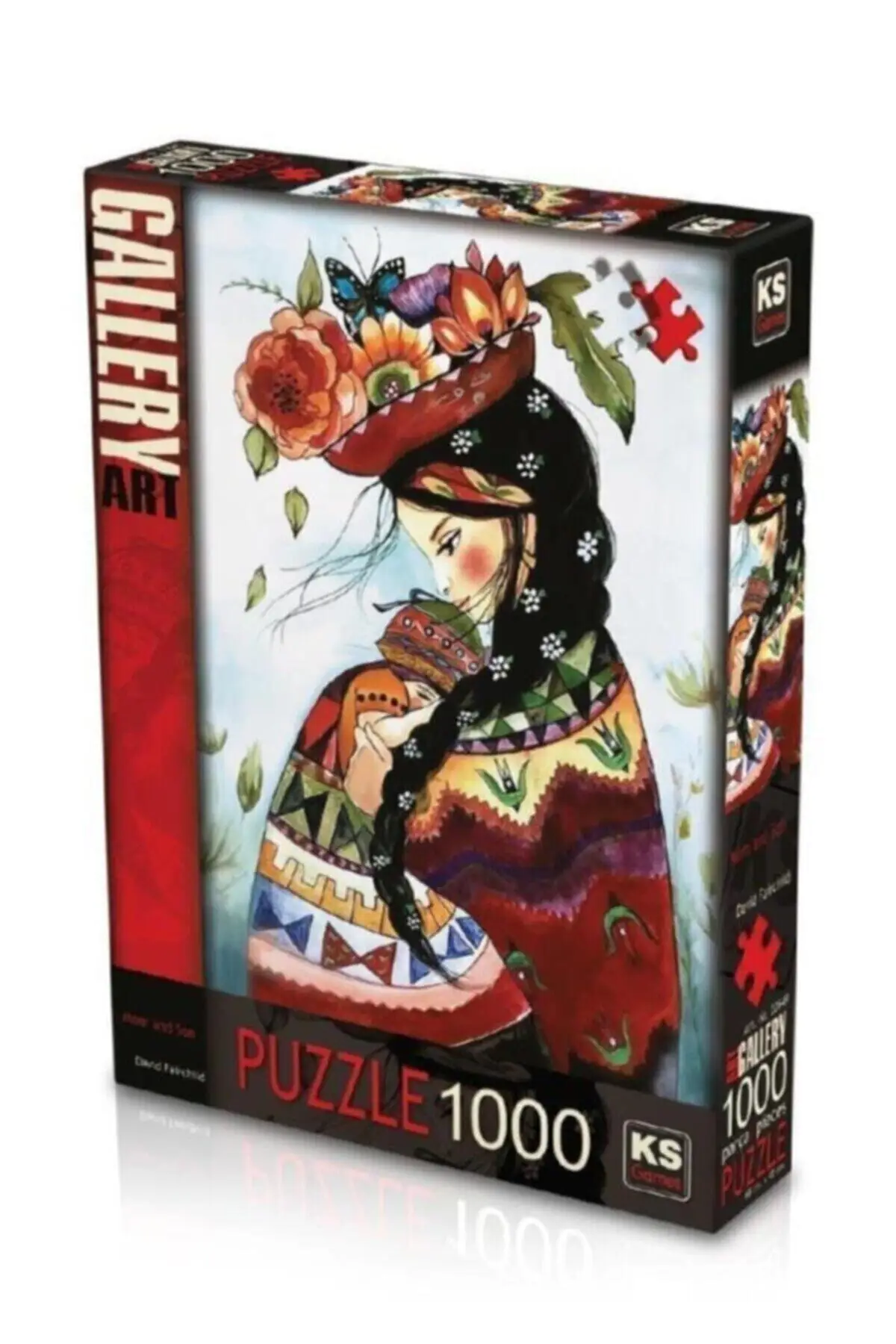 1000 piece Mom and The Final jigsaw Puzzle cartoon collection beautiful picture brain Teaser jigsaw toys for adults build-in grizzly