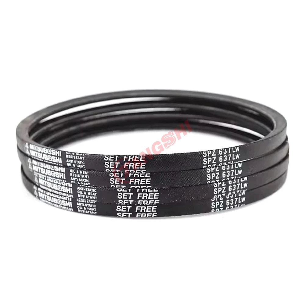 SPZ Agricultural Machinery V-Belt Industrial Triangle Belt SPZ1100 1120 1140 1200 1200~SPZ1800/3V710 Transmission Drive Belt
