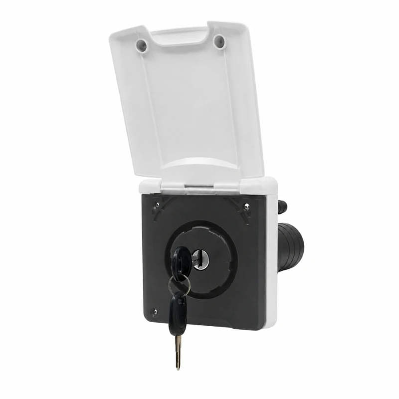 

Y4UA Strong ABS Fill Opening For Camping Includes Two Keys