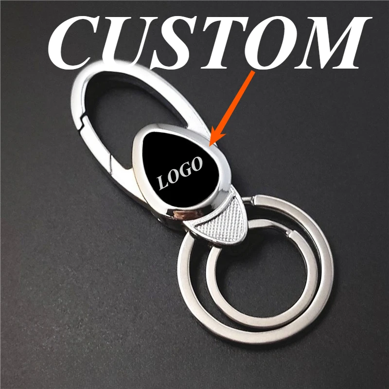 

1pc Custom Keychain Personalized Zinc Alloy Personalized Creative DIY Content Customized Key Ring Car Accessories Gift Wholesale