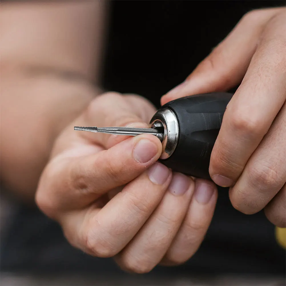 

4Pcs Windshield Repair Drill Bits Kit Professional Glass Drill Bit Set for Automotive Cracked Chip Repair Tool