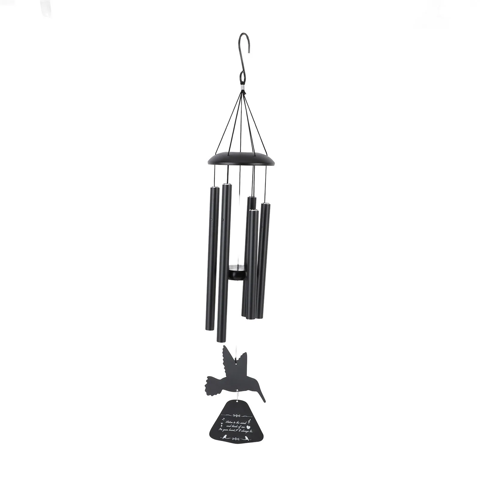 

Wind Chimes with Hummingbird 36 Inch Deep Tone Memorial Wind Chimes For Patio Garden Yard Decoration Ornaments