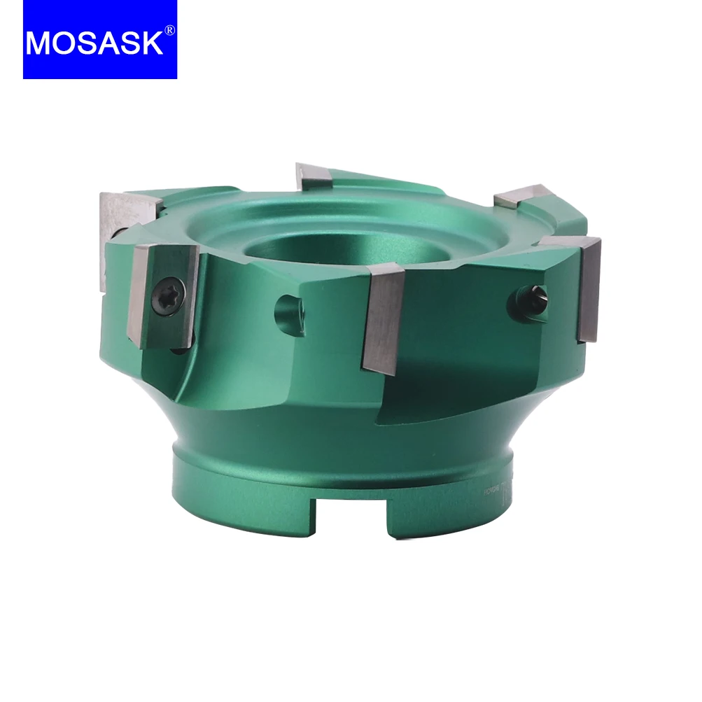 

MOSASK BAP300R BAP400R Clamped CNC Cutting Steel Right-Angle End Mill Precision Face Milling Cutter