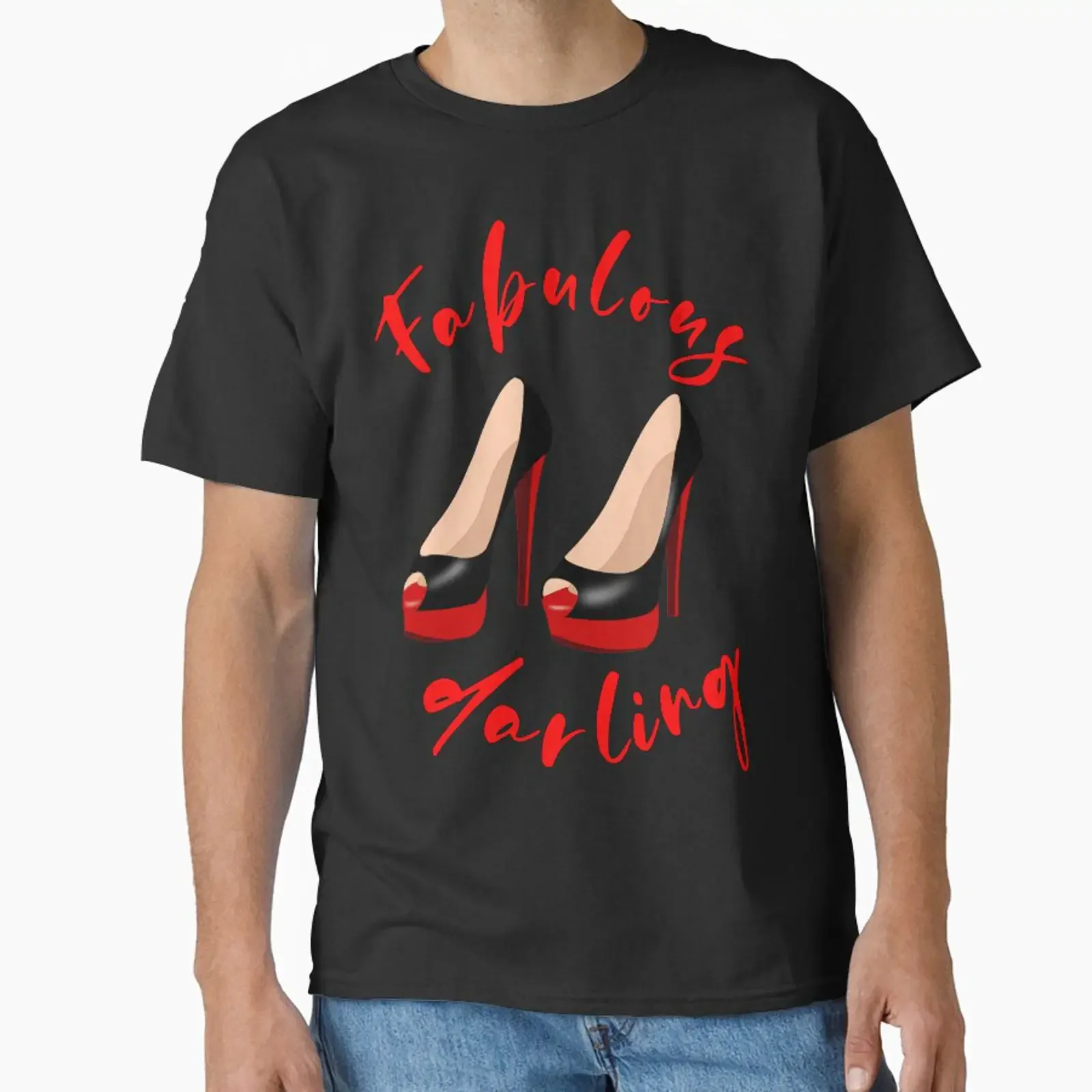 fabulous darling heels do die for designed and sold by toastygoat vintage Washed Versatile Soft graphic fashion