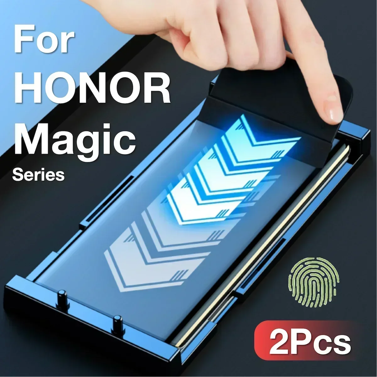 2Pcs For HONOR Magic 6 5 4 3 Magic6 Pro Magic5 Magic4 Screen Protector Accessories Easy To Install Tool Kits Not Tempered Glass