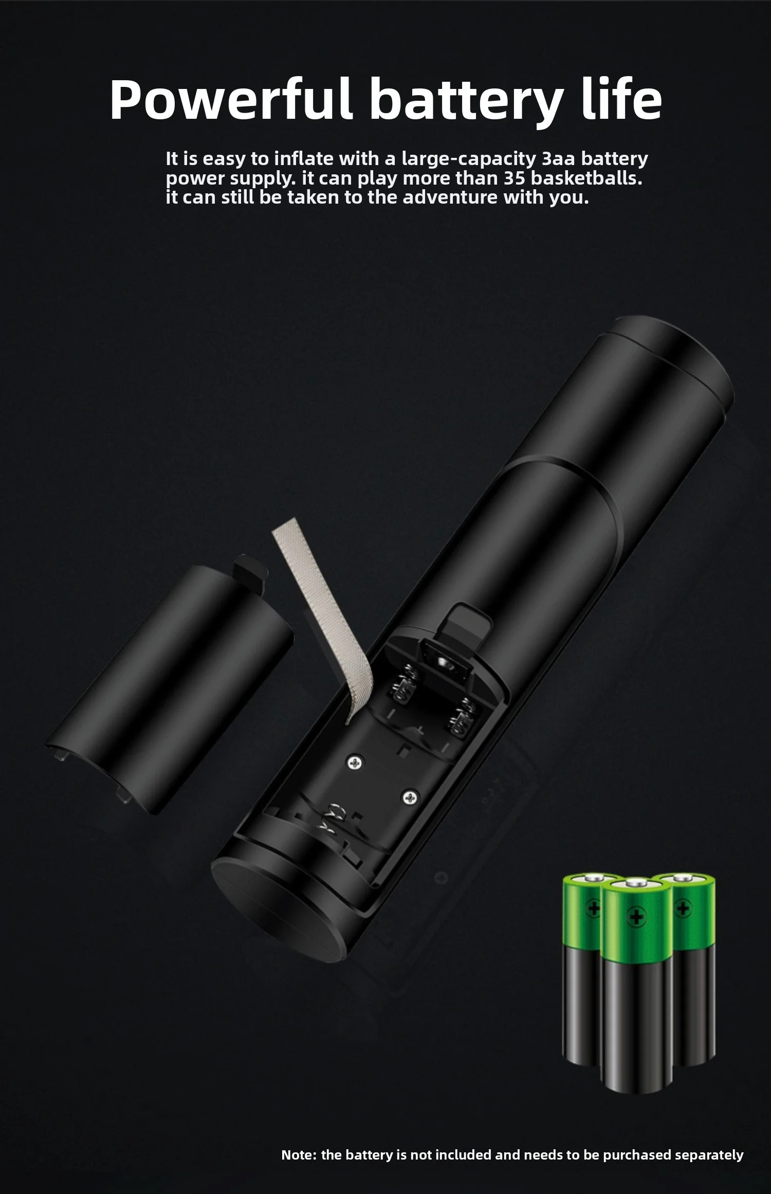 Inflator Elektrik Multifungsi Mini Portabel Senyap Pengisian Cepat Pompa Inflator Pompa Bola Cerdas