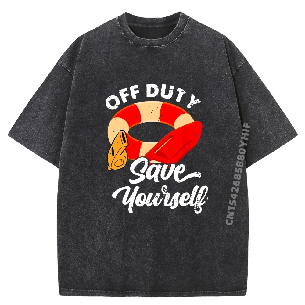 

Свободные мужские топы и футболки Рятувальники Off Duty Save Yourself Крутая модная футболка с рисунком Мужские уличные потертые футболки