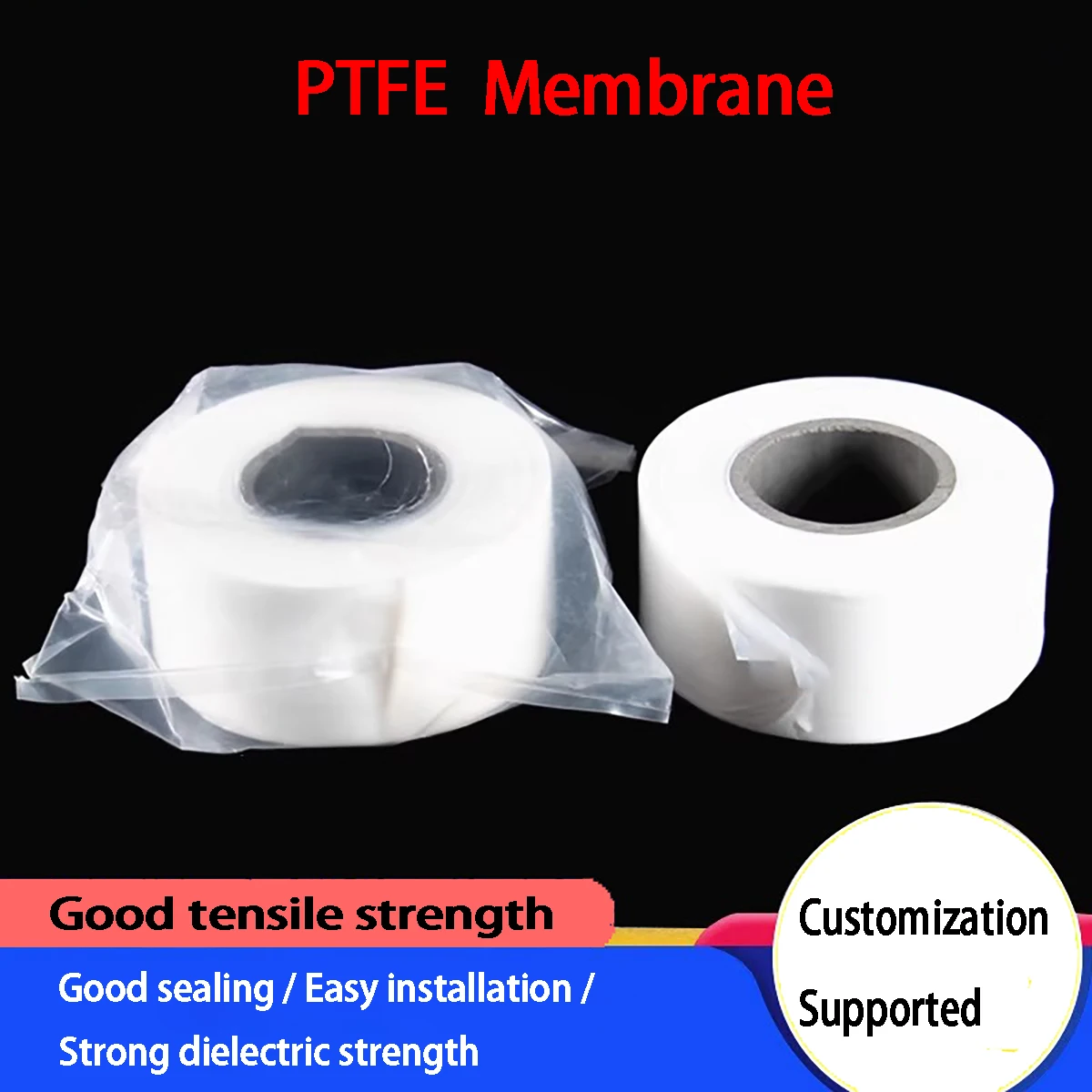 PTFE Oriented Membrane Teflon Film with 0.05/0.08/0.1/0.2mm Thickness for Various Applications
