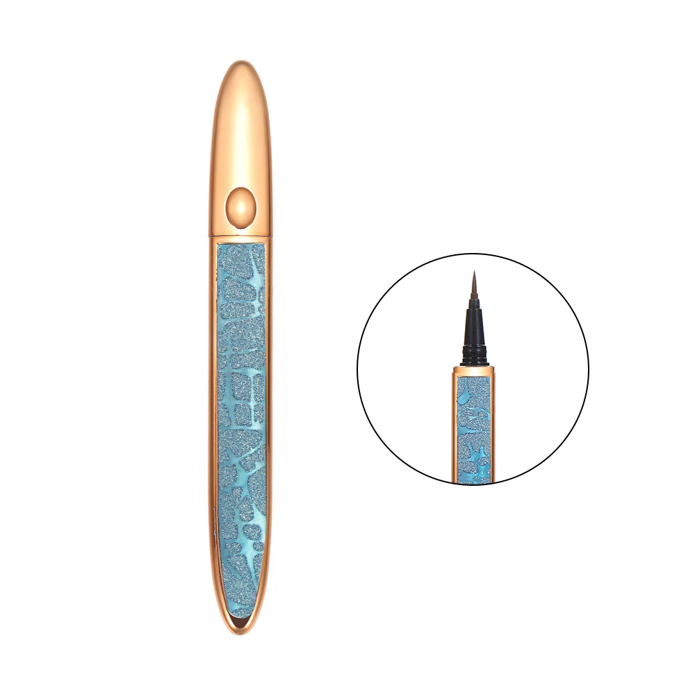

Eye Makeup Tool Fast Dry Waterproof Self-adhesive Magic Eyeliner Easy to use 2 in 1 Lash Glue Liner Pen No Glue Magnetic Needed