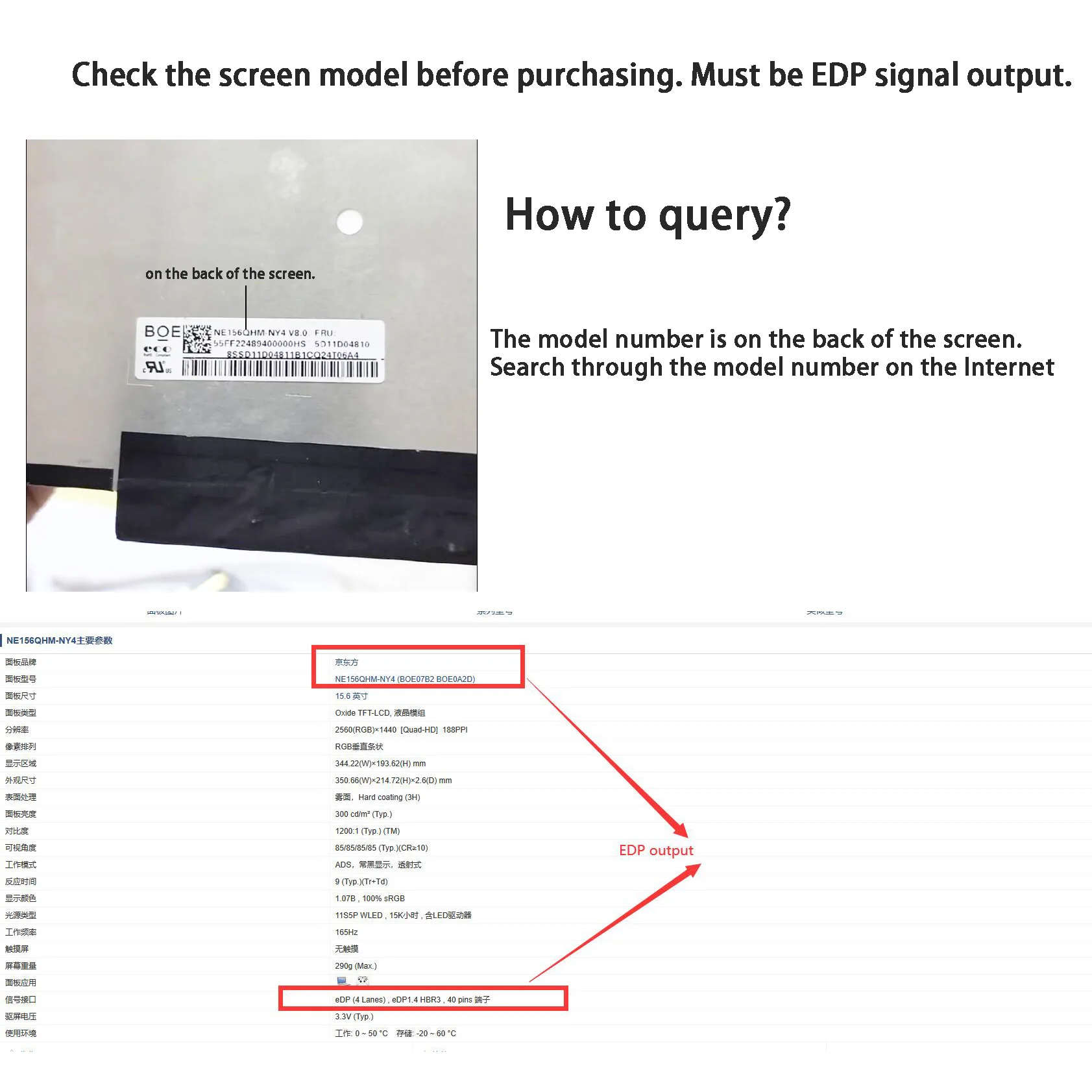 30P 40P DP To EDP Driver Board EDP Signal Adapter Board EDP Cable 4k 8K For 30pin 40pin 2lan 4lan Computer PC LCD Display Screen