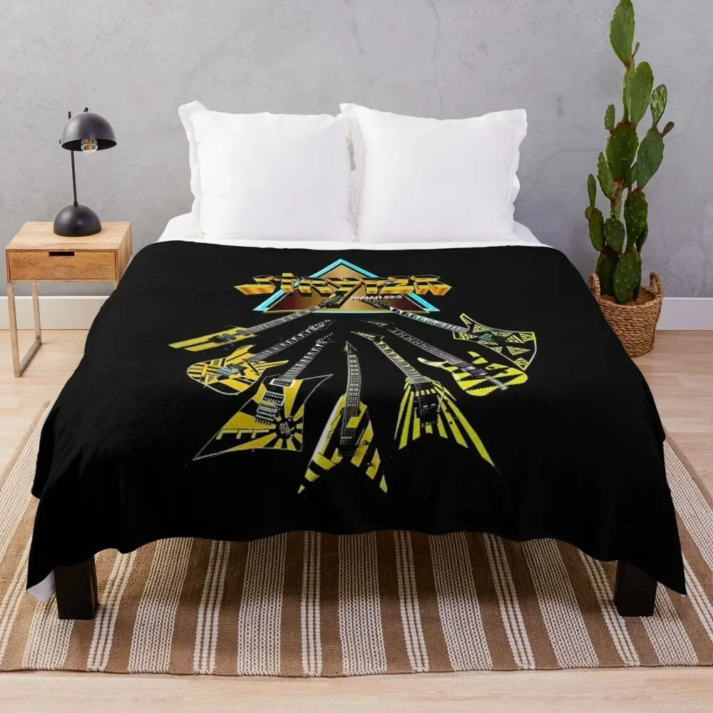 stryper JA6 -stryper - band sell t-shirt Throw Blanket Summer Vintage Blankets