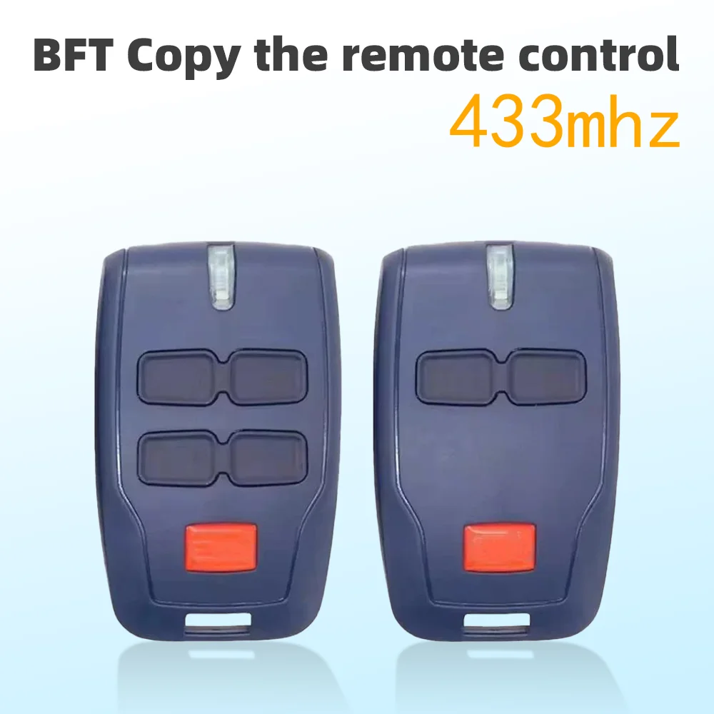 

433.92MHz BFT Rolling Code Gate Garage Remote Control Secure Rolling Code Remote Self-Searching Automatic Garage Door Opener