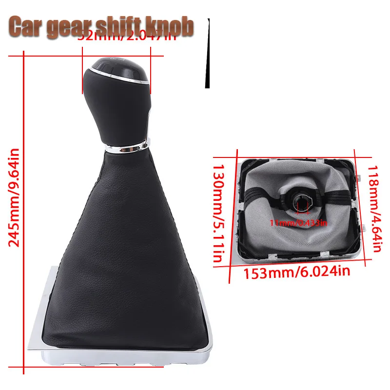 

For Volkswagen Golf 7-speed GTI gear shift handball gear shift lever handball