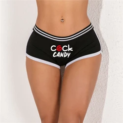 COCK CANDY Cotton Boy Shorts WIFE Gift Underwear for Women New Women Boxer Shorts Girl Panties Breathable Women's Intimates