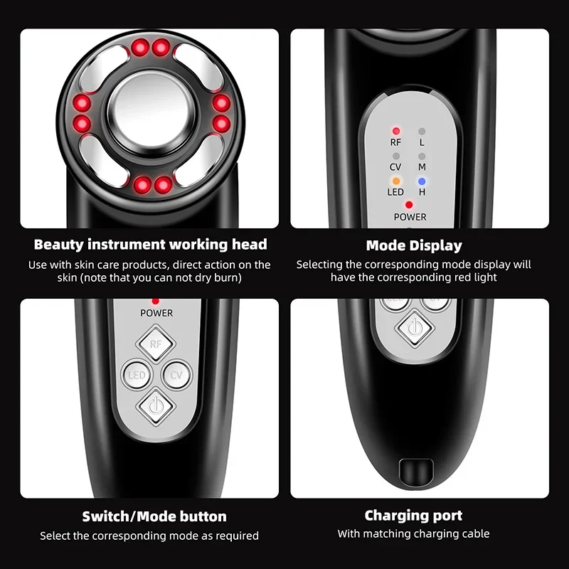 CV การสั่นสะเทือนอัลตราโซนิก Cavitation 3 ใน 1 เครื่องนวดกระชับสัดส่วนไขมัน Burner เซลลูไลท์อินฟราเรด FAT Removal Therapy Beauty Skin Care