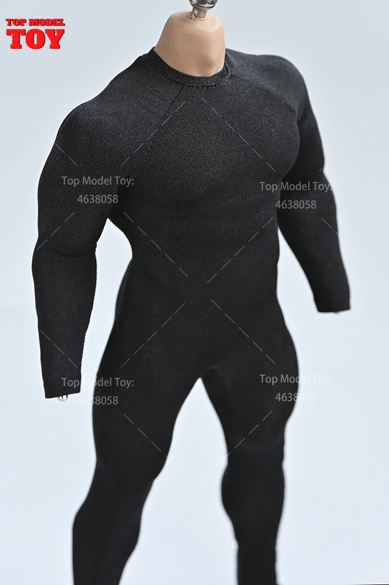 1/6 1/12 Stretch Ice Silk Elastic Jumpsuit Bodysuit Clothes Model Fit 12\'\' 6\'\' Male Soldier Action Figure Body TBL M35 Dolls