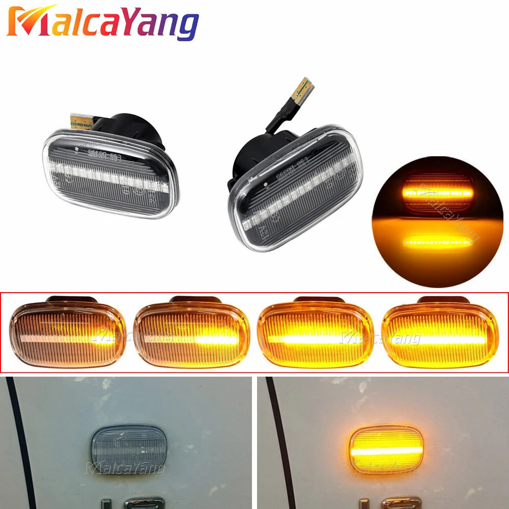 Led Dynamic Side Marker Turn Signal Lights For Lexus RX 300/330/350/400h MCU3/GSU3/MHU3 2003-2009