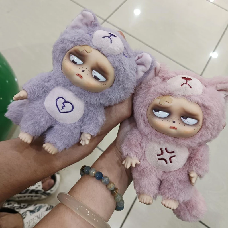 

Sleepless Grumpipi Series Plush Blind Box Insomniac Walking Doll Anime Figure Kawaii Dolls Mysterybox Bag Pendant Surprise Gift