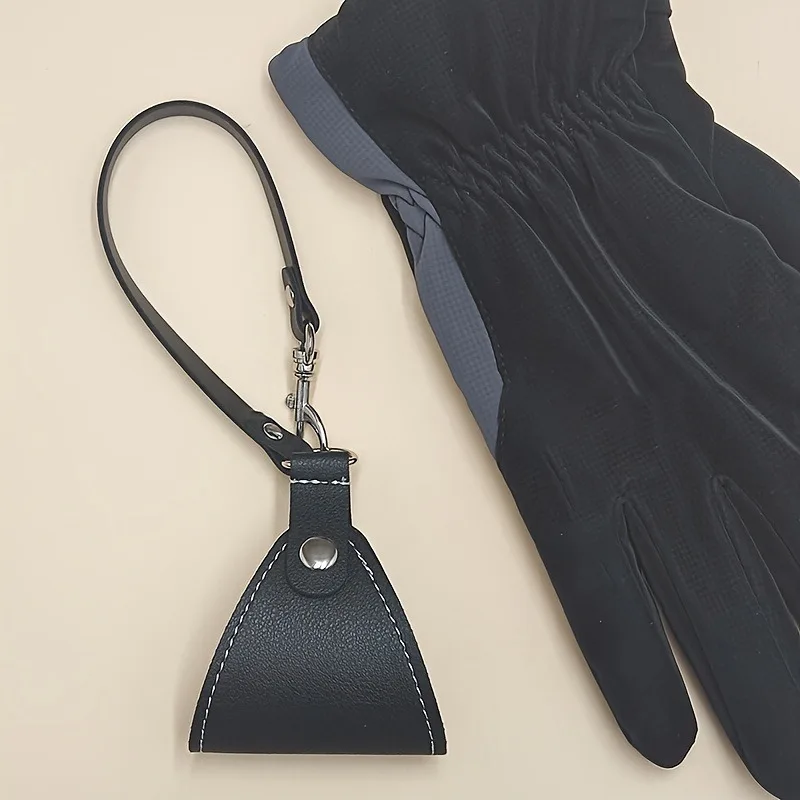 1/2 قطعة بولي Leather الجلود قبعة كليب عالية الجودة حقيبة يد اكسسوارات الأيدي الحرة تخزين كليب مشبك قبعة إبقاء كليب السفر في الهواء الطلق