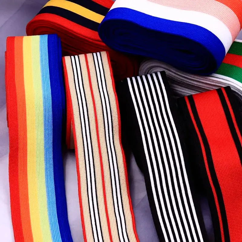 Color new widened narrow fashion clothing accessories webbing stripe sportswear cloth sweatshirt trousers decorative side stripe