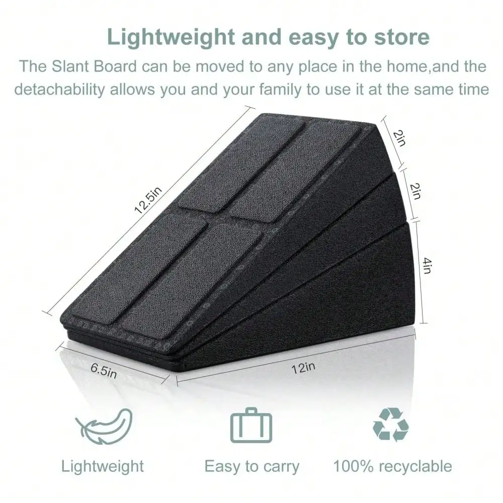 Slant Board For Calf Stretching,3 Pcs 12