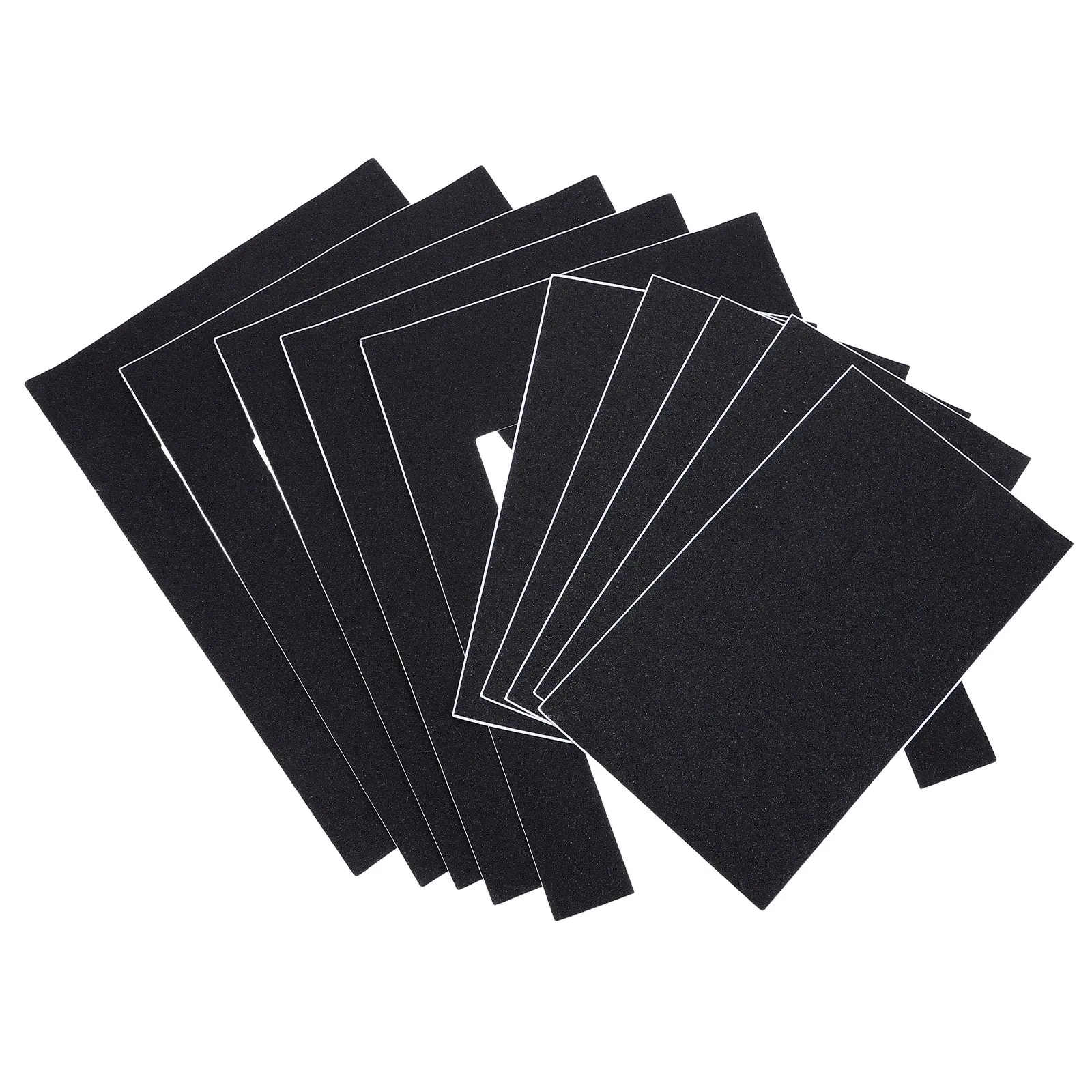 5 Pcs Dog Nail Polishing Board Scratch Pad Wooden Trimming Mat Buffer Sanding Block