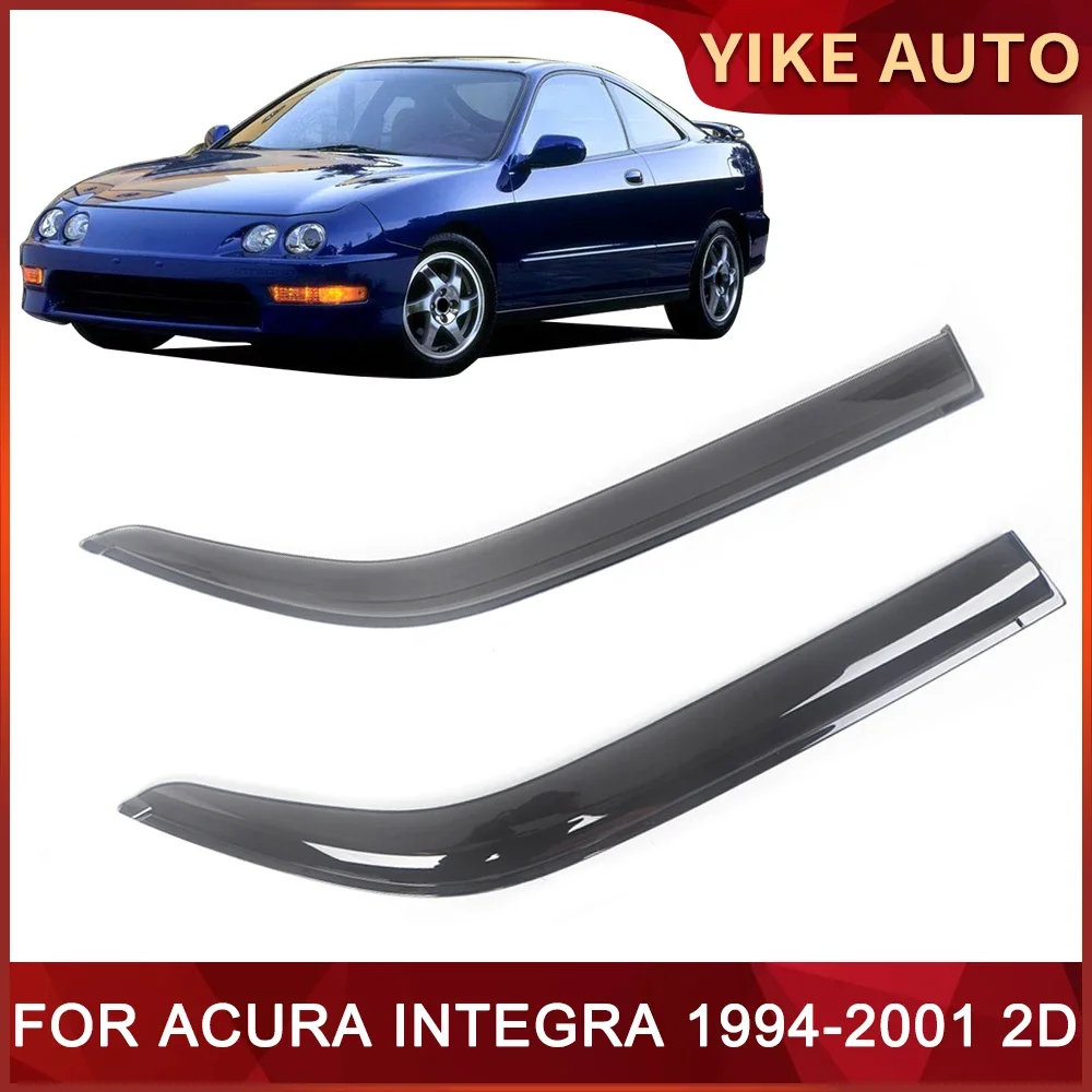 

Оконный козырек для ACURA INTEGRA 1994-2001, 2-дверный ветрозащитный козырек, дверной козырек, защита от ветра и солнца, защита от дождя, ветровые дефлекторы боковых окон, авто