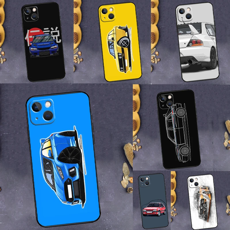 رالي سيارة التوضيح مرة أخرى لسامسونج غالاكسي S25 S24 S22 S23 الترا زائد S20 S21 FE S9 S10 S25 FE غطاء ناعم