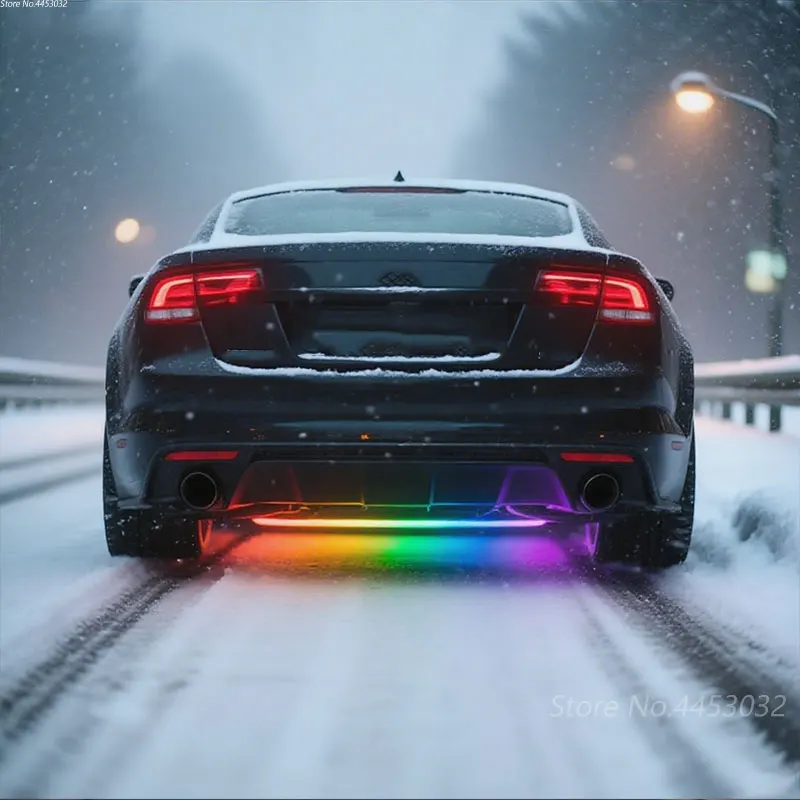 

35 дюймов для Holden Commodore Cruze Captiva Trailblazer, автомобильный светильник на шасси, светодиодная лента, предупреждение, многоцветный, Bluetooth, 12 В, водонепроницаемый