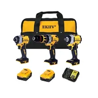 Best 18v 21V dewa 20-v max 2.0Ah 4.0Ah 5.0A Replaceable lithium battery 3- tools set milwaukees cordless combo kit