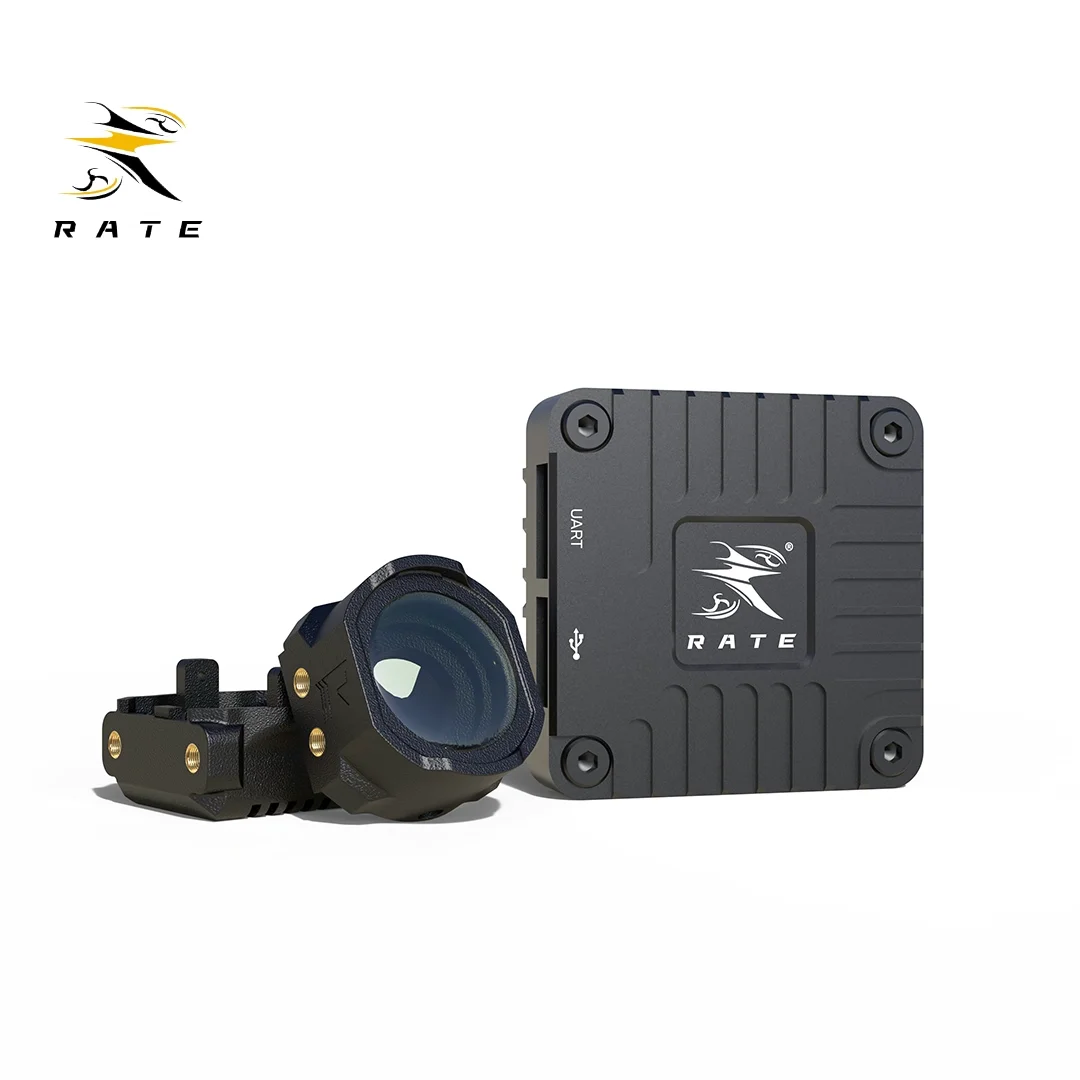 RateFPV O4 Lite Air Unit Case with Lens Heatsink Aluminum Parts Wide-Angle Lens 145°​​ FOV for DJI O4 Air Camera VTX System