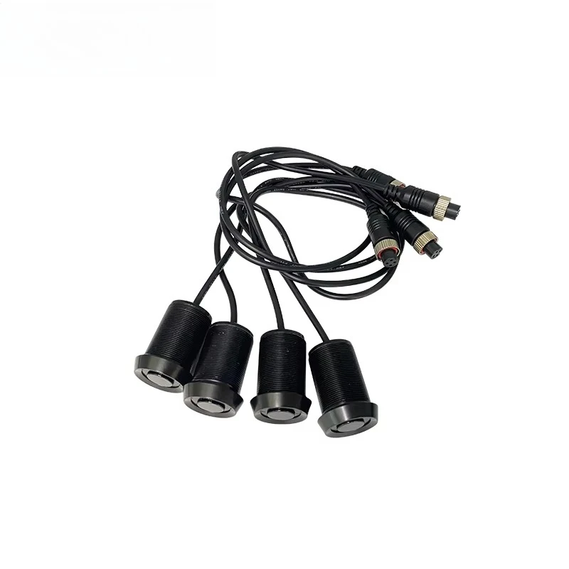 7 "الرقمية عكس وقوف السيارات شاحنة احتياطية حافلة مقاوم للماء للرؤية الليلية 1080P شاشة سبليت وقوف السيارات الاستشعار النوع الأمامي #4