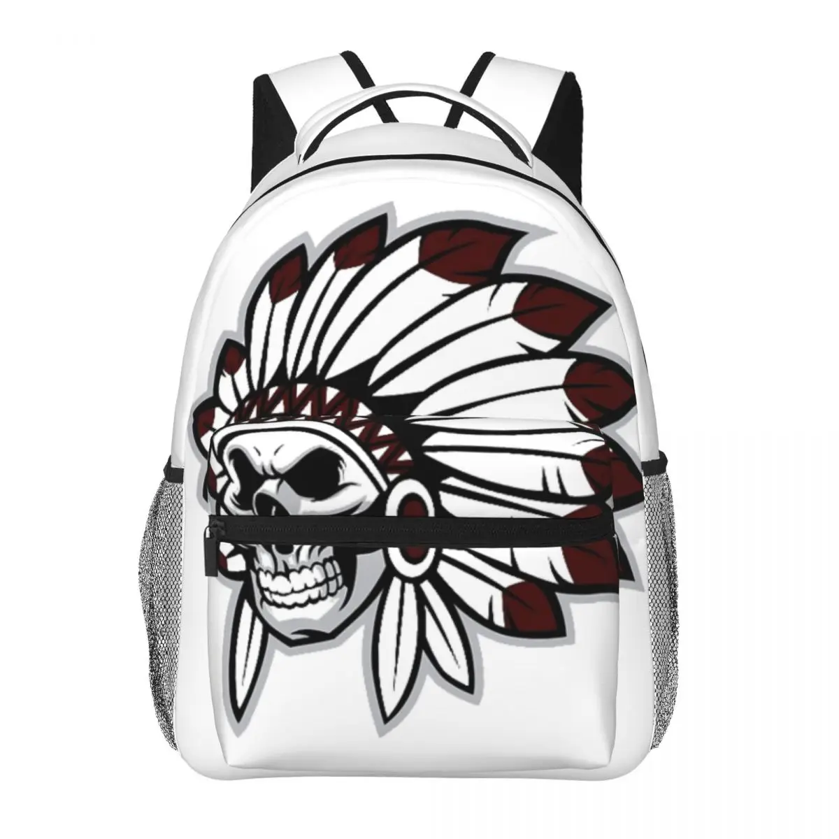 

Warrior Skull New Fashionable Schoolbag Students Backpacks Daily Rucksack Large Capacity Knapsack