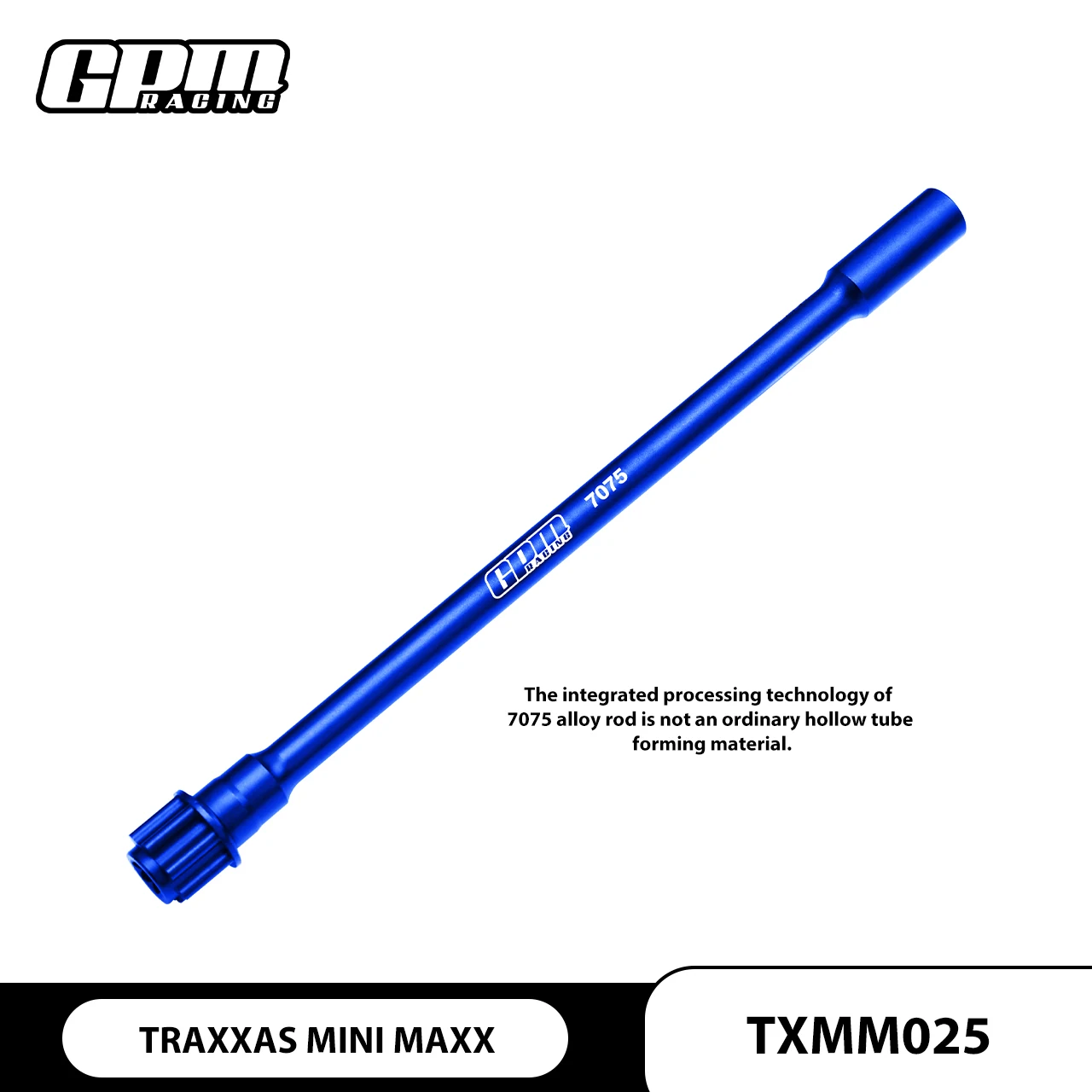 

GPM 7075 Alloy Center Drive Shaft For TRAXXAS Mini Maxx Monster Truck 10755