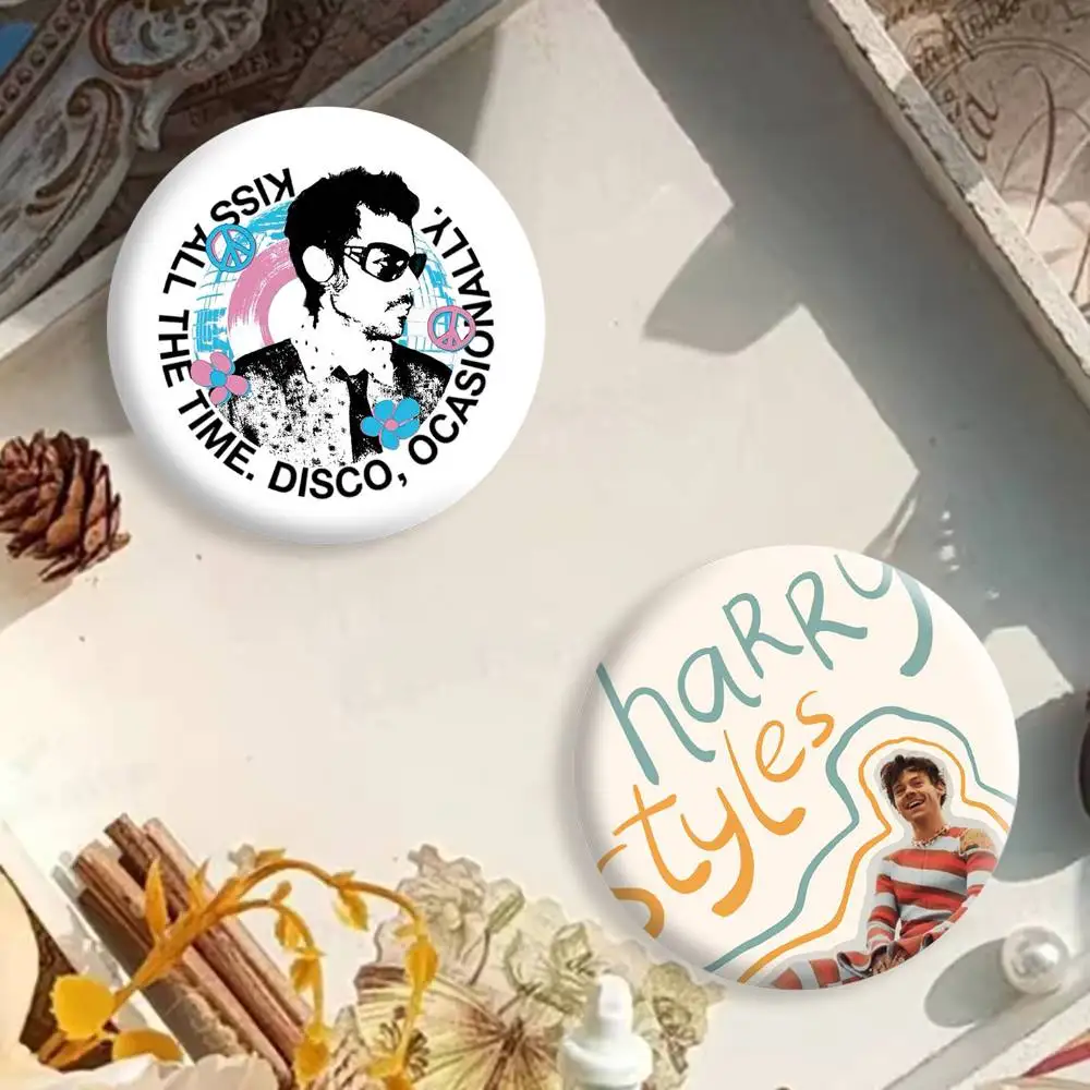 KISSCO H-Harry Style-S Brooches Cartoon Badge Pins Backpack Hat Accessories Friend Gift