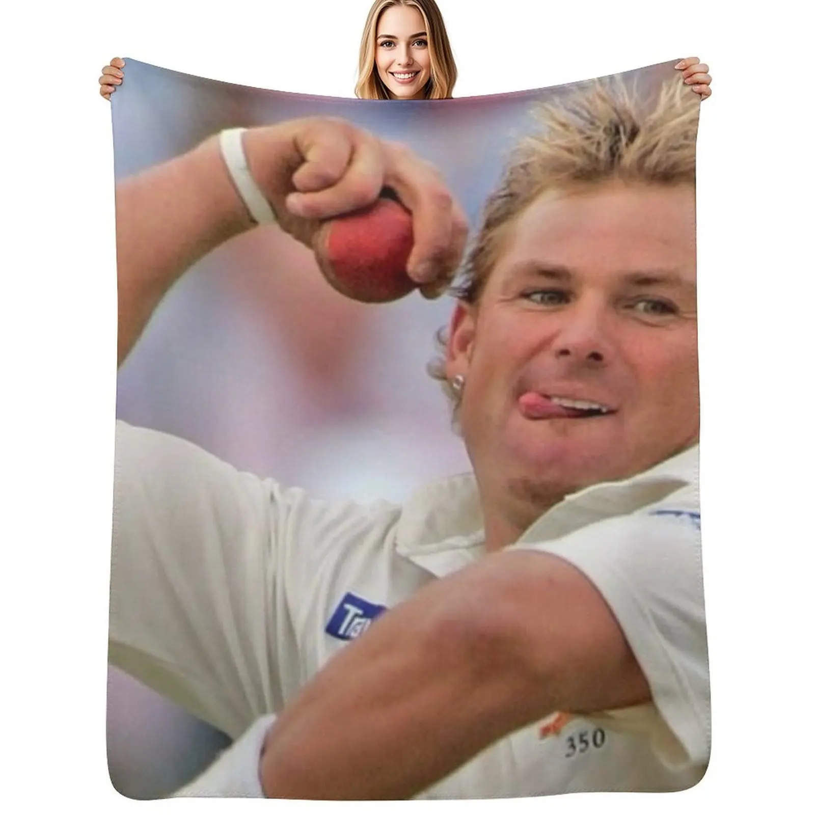 Shane Warne 1#041022 Throw Blanket Beautifuls funny gift valentine gift ideas manga Baby Picnic Blankets