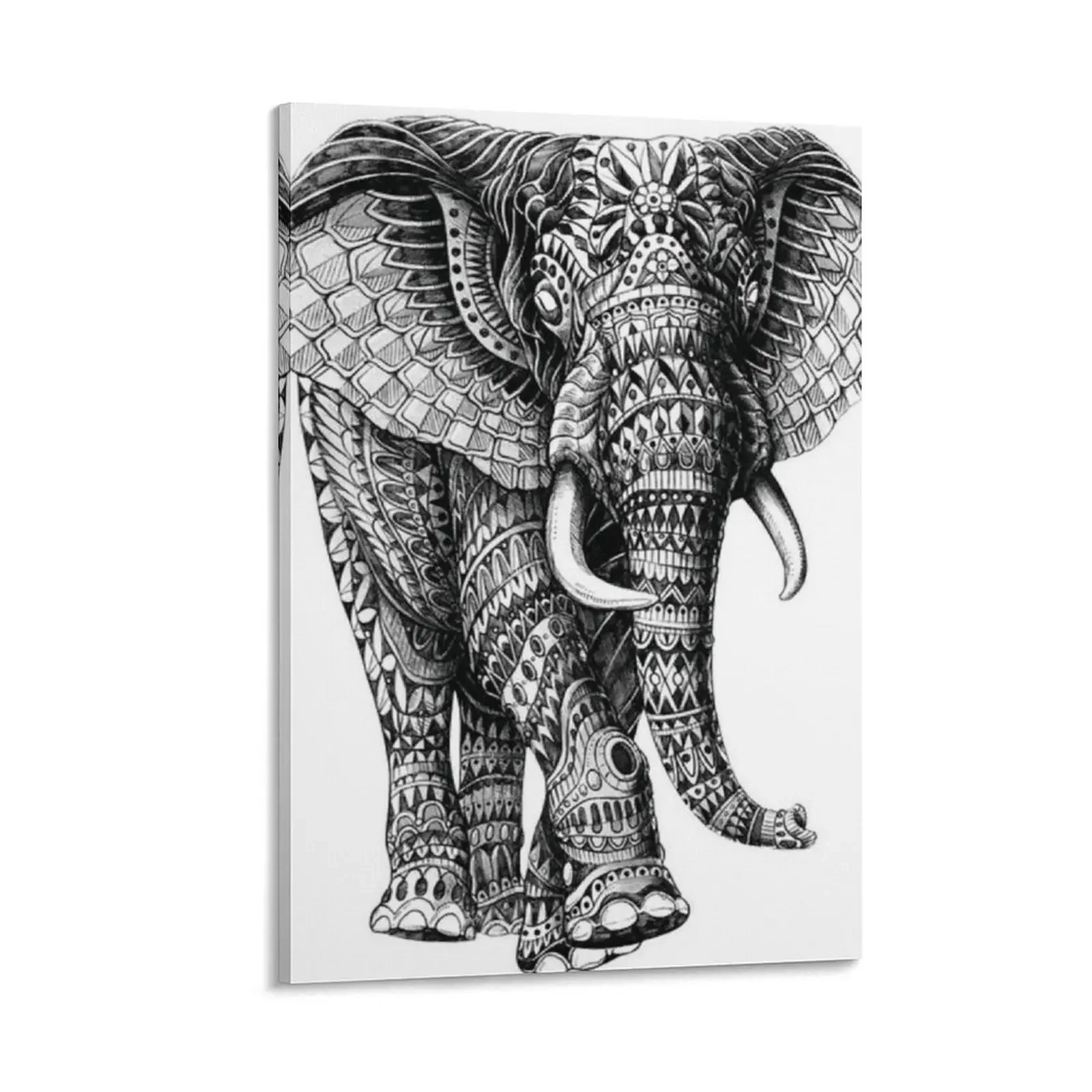 

Adult coloring: elephant Canvas Painting Paintings wall decoration paintings