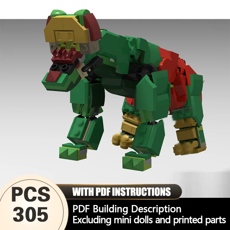 

Creators Animal Series Model MOC Building Bricks Ceratopsid Modular Technology Gifts Holiday Assemble Children Toys Suit
