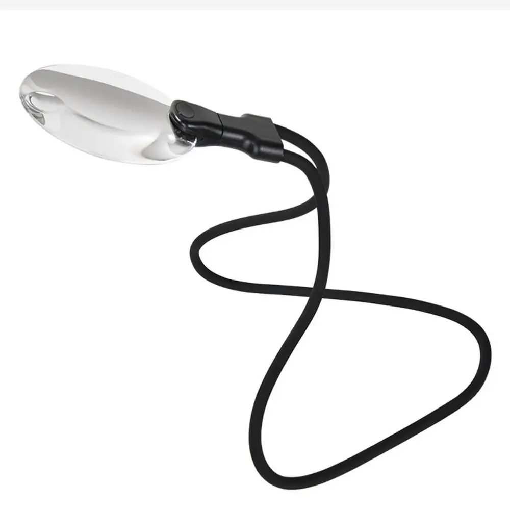 Reading 3X/10X Magnifying Glass Large Durable Hands Free Magnifier Neck Hanging High Definition Adjustable Magnifier