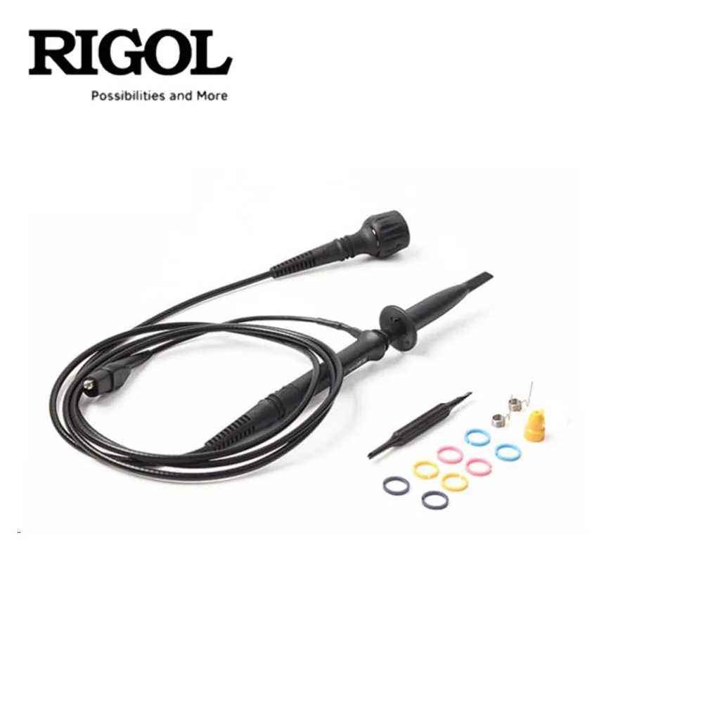 Sondas Pasivas para Osciloscopio RIGOL PVP2150/PVP2350/PVP3150 con Interfaz BNC Universal 150/350MHz 10:1 o 1:1