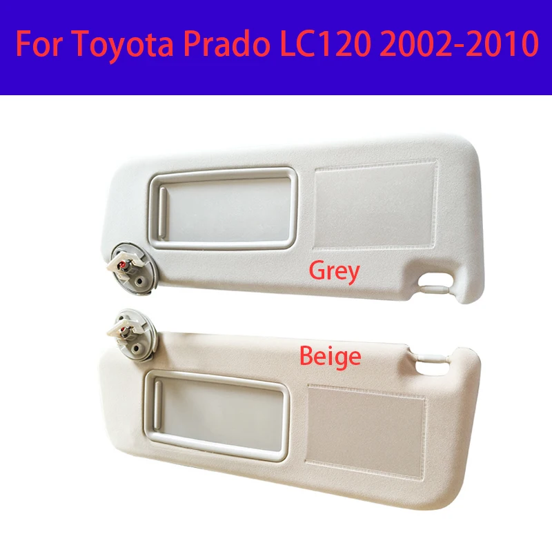 

Sun Visor For Toyota Prado LC120 2002-2010 Driver Passenger Side with LED Lamp 74320-60850-B1