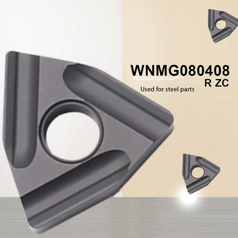 WNMG080408 R ZC SF4125 Lathe Tools WNMG 080408 High Quality External Turning Tool For Steel Parts Processing