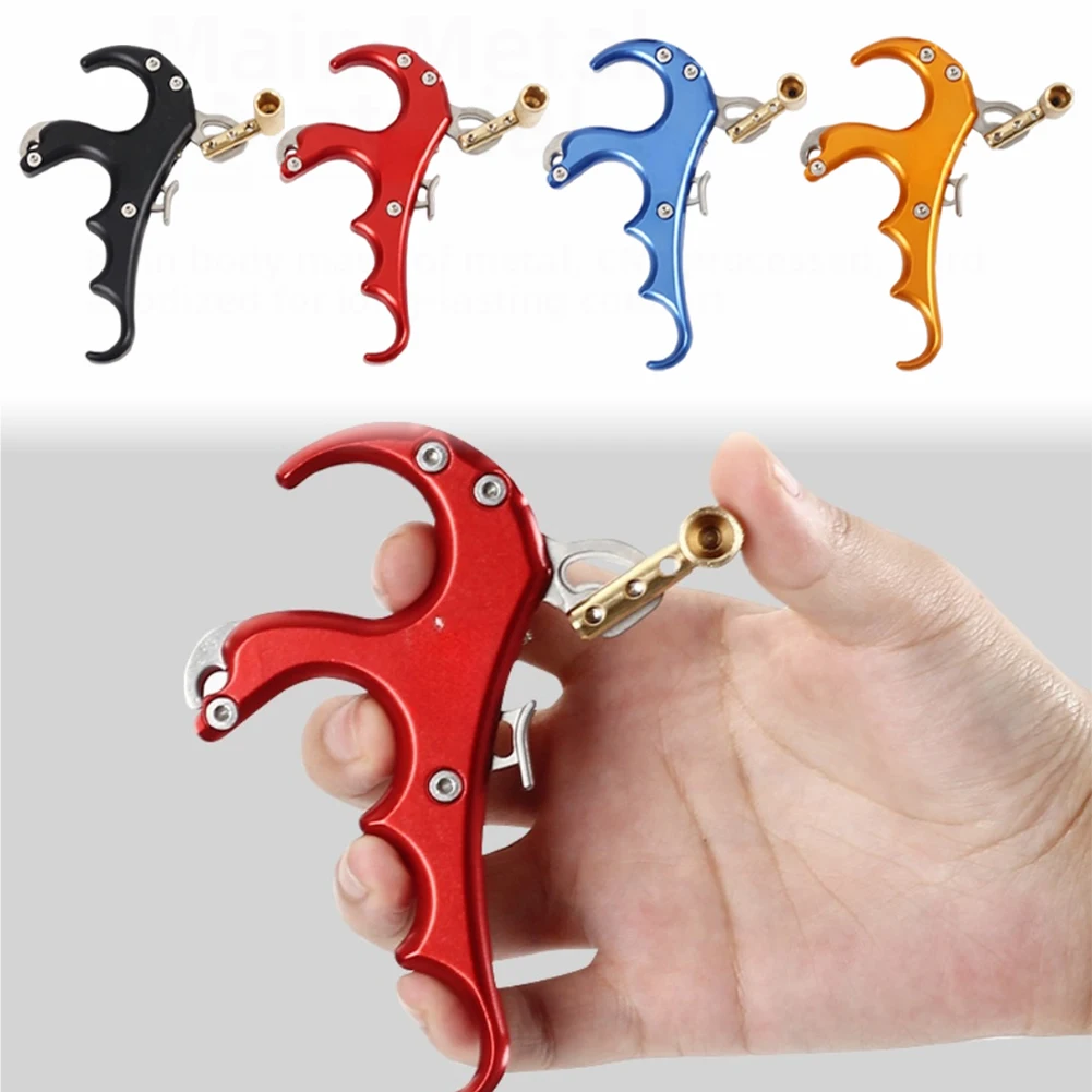 

Thumb Trigger Compound Bow Release For Hunting For Target Practice Individual Hinge Fine-tuning For Left-handed Archers