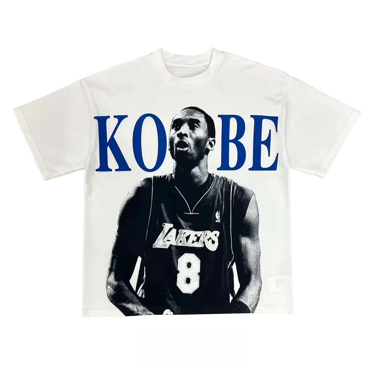 New Basketball Star KOBE Printed Graphic T-shirt Men's and Kids Short Sleeve T-shirt High Quality Men's Clothing Street Wear